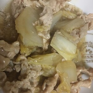 とろみが決め手！豚肉と白菜のうま煮